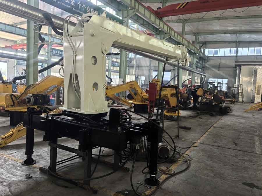 挖抓船吊固定吊車(chē)載吊總成